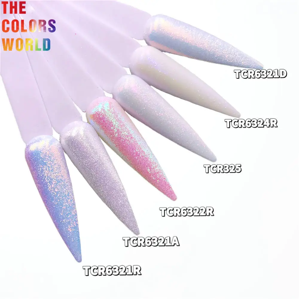 TCT-763 무지개 레인보우 화이트 컬러, 컬러풀한 주얼리 화장품, 메이크업 글리터 아이 섀도우, 립 글로스 페이스 페인트, 헤나 DIY