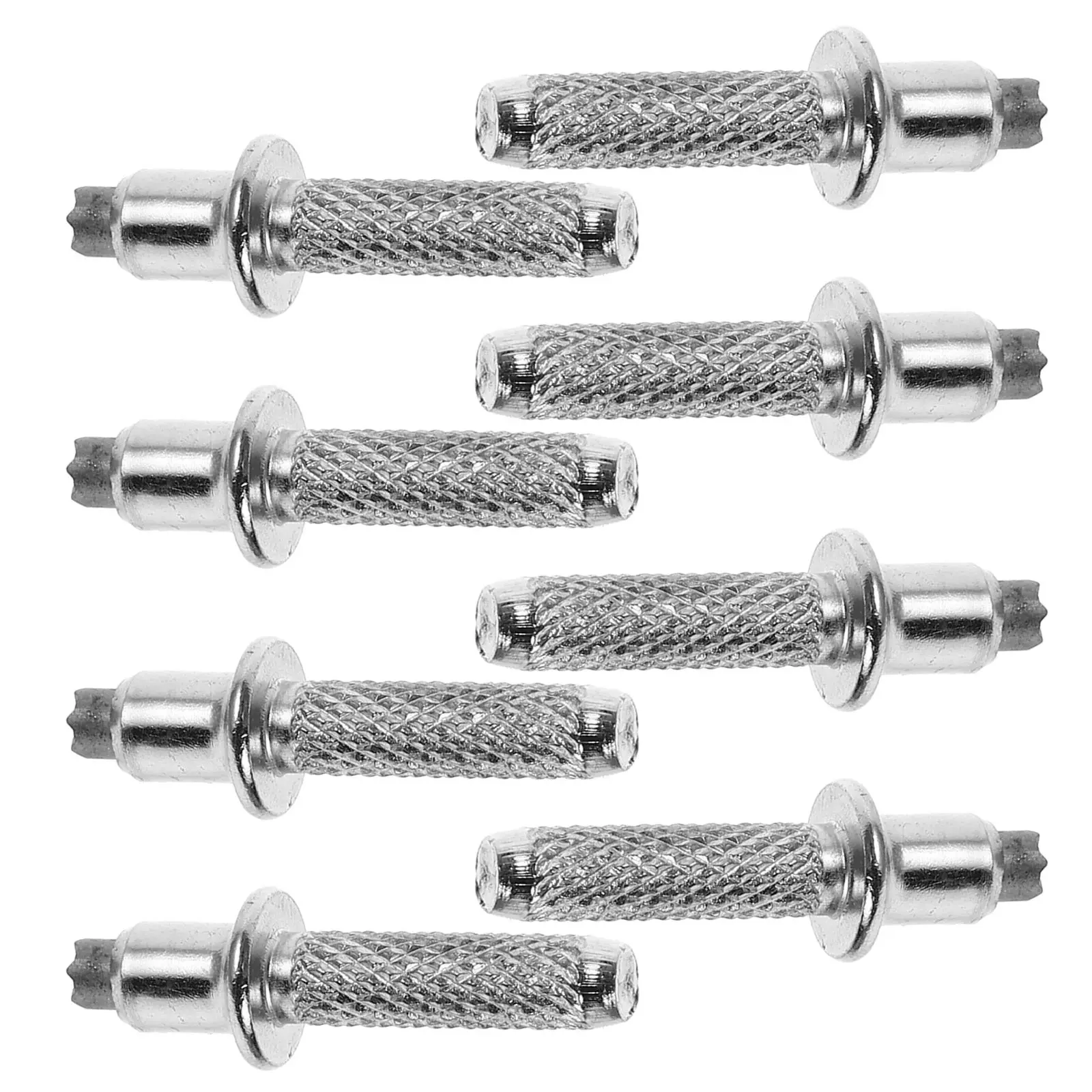 8 Pcs Mountaineering Stick Tips Tungsten Steel Replacement Trekking Cane Tips Walking Pole Anti Slip Spikes Accessories Hiking