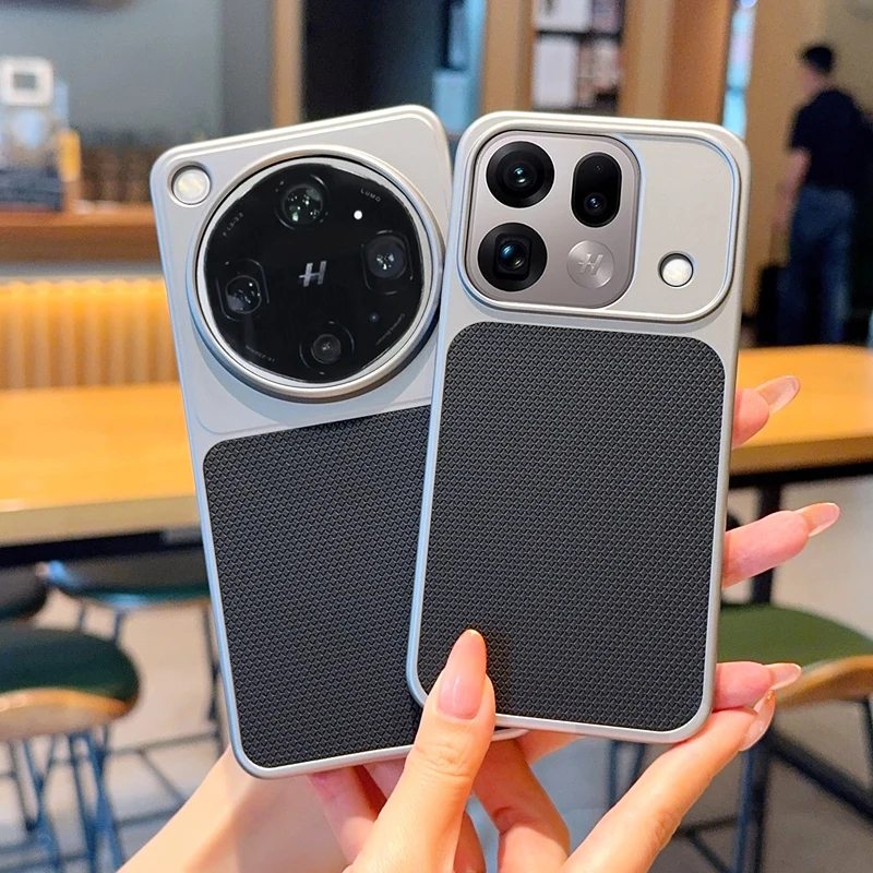 Premium Slim Vegan Leather Anti-Drop Case - Shockproof Bumper