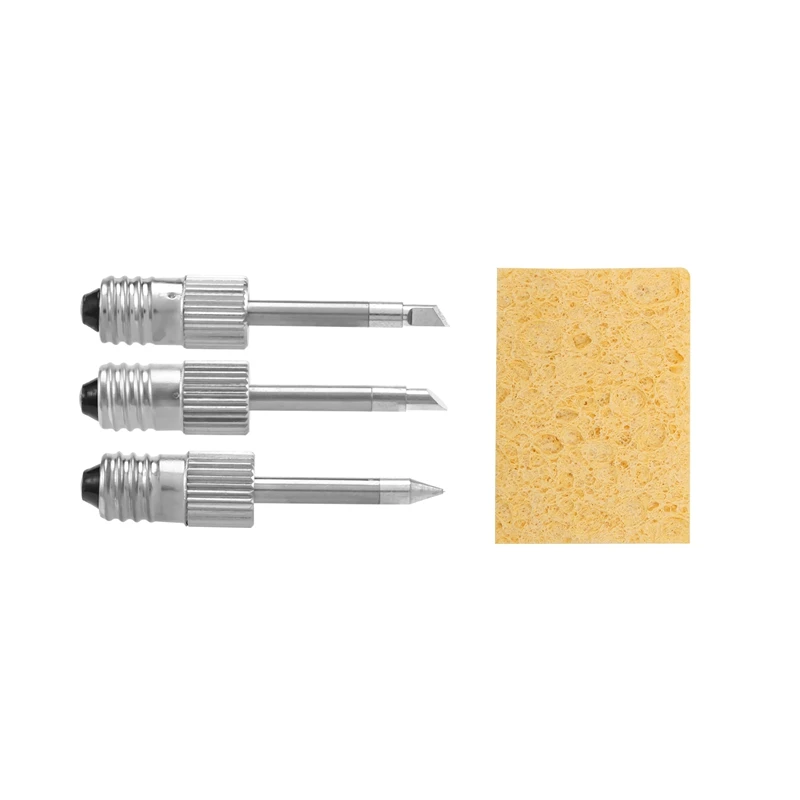 

3Pcs Brass Soldering Tips USB Soldering Iron Head Welding Soldering Tips For E10 Interface Soldering Stations