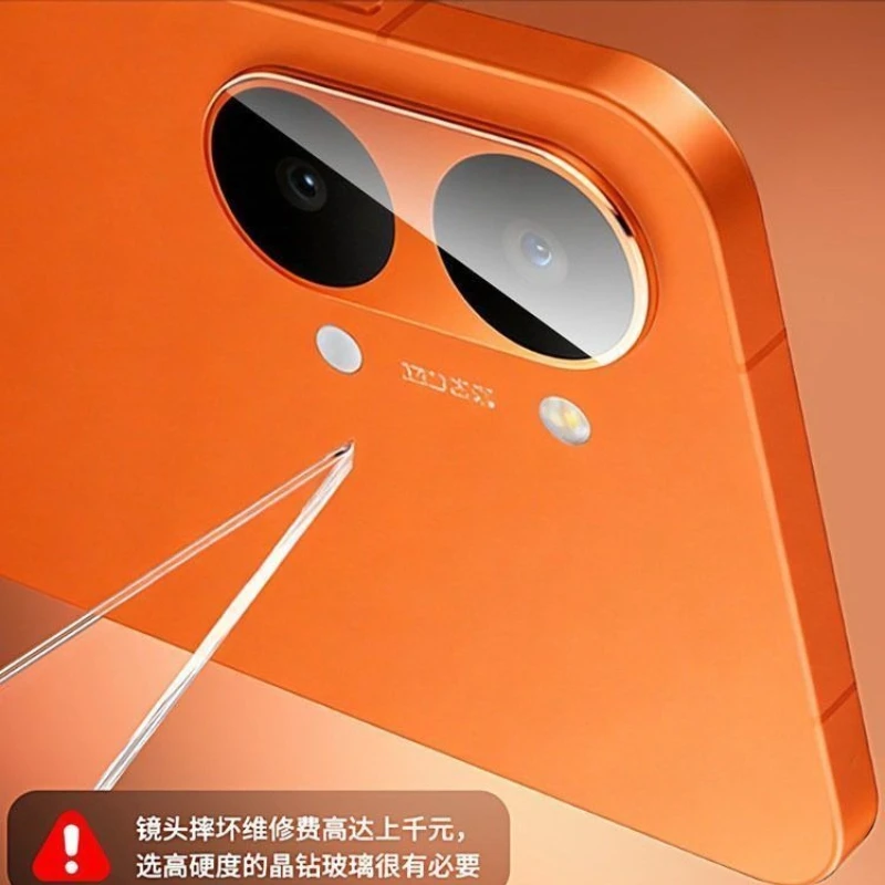 Ultra-Clear Full Glue Camera Lens Protector with Easy Installation Guide
