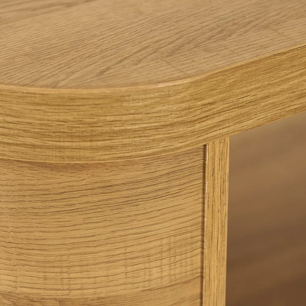 Coffee Table, Light Honey Finish 4