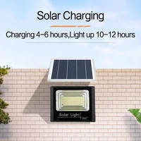 Solar Flood Lights 50w 100w 200w 300w 500w LED Solar Powered Spotlight Outdoor Waterproof Reflector Solar with Remote Control 2