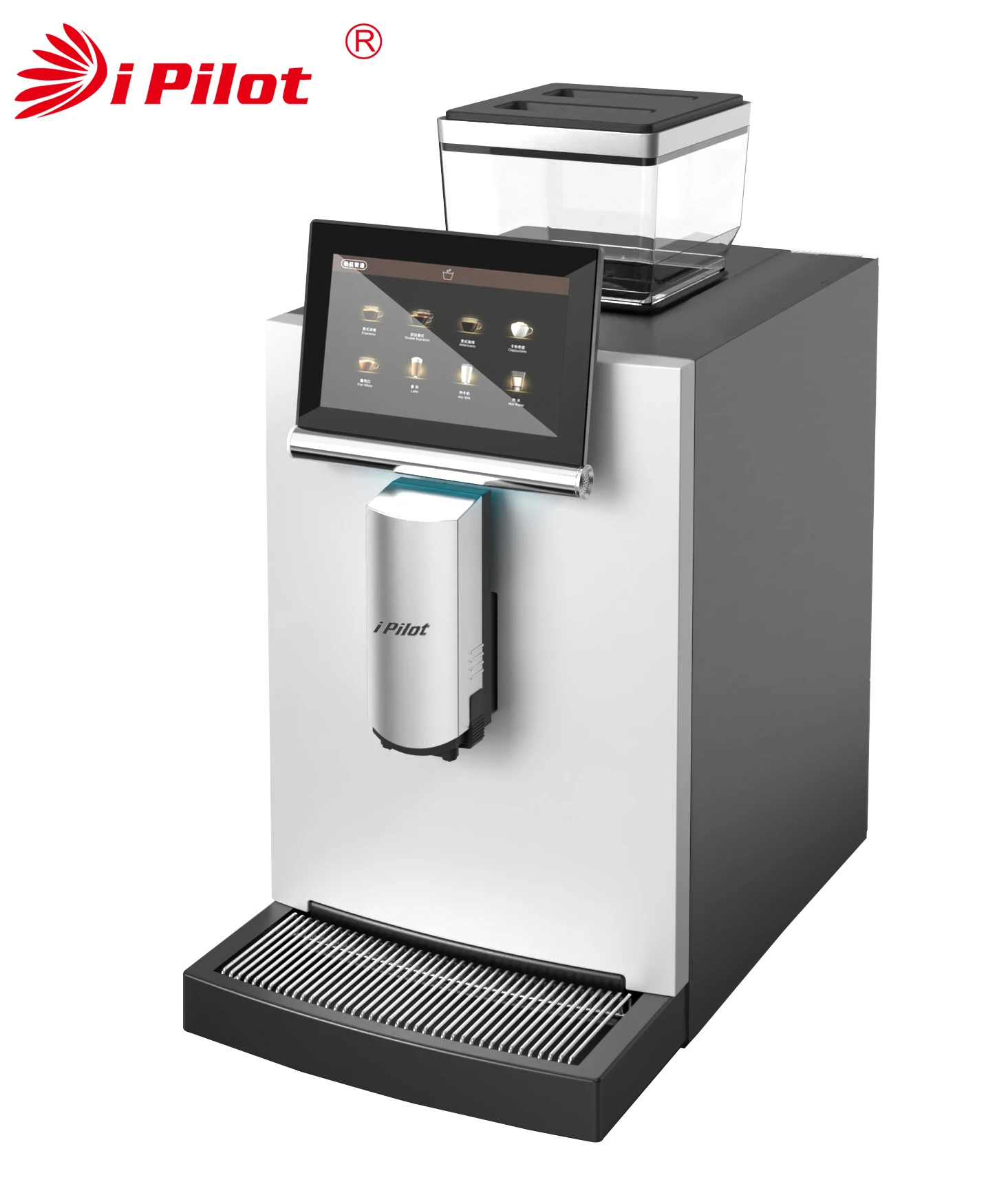 New Arrival Q2 Pro With Big Coffee Bean Tank Fully Automatic Bean To Cup Coffee Machine Grinding System 2