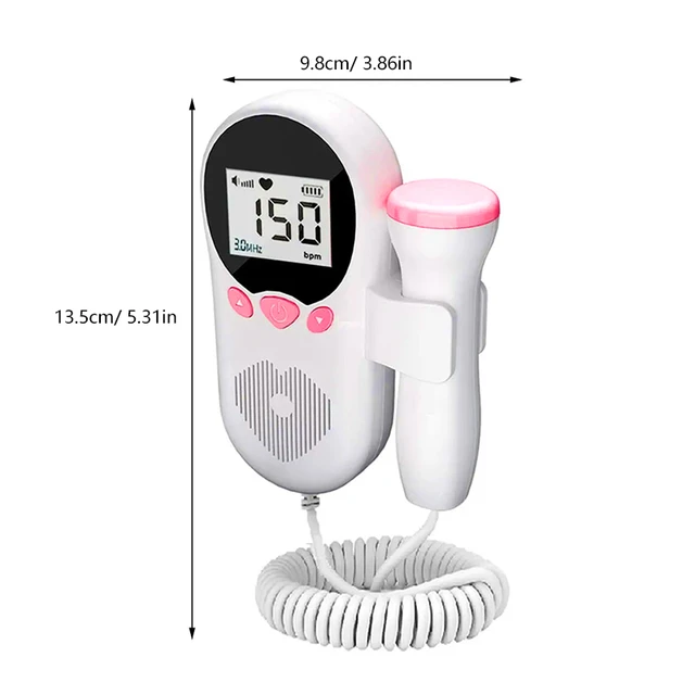 Fetal Doppler Ultrasound Baby Heartbeat Monitor