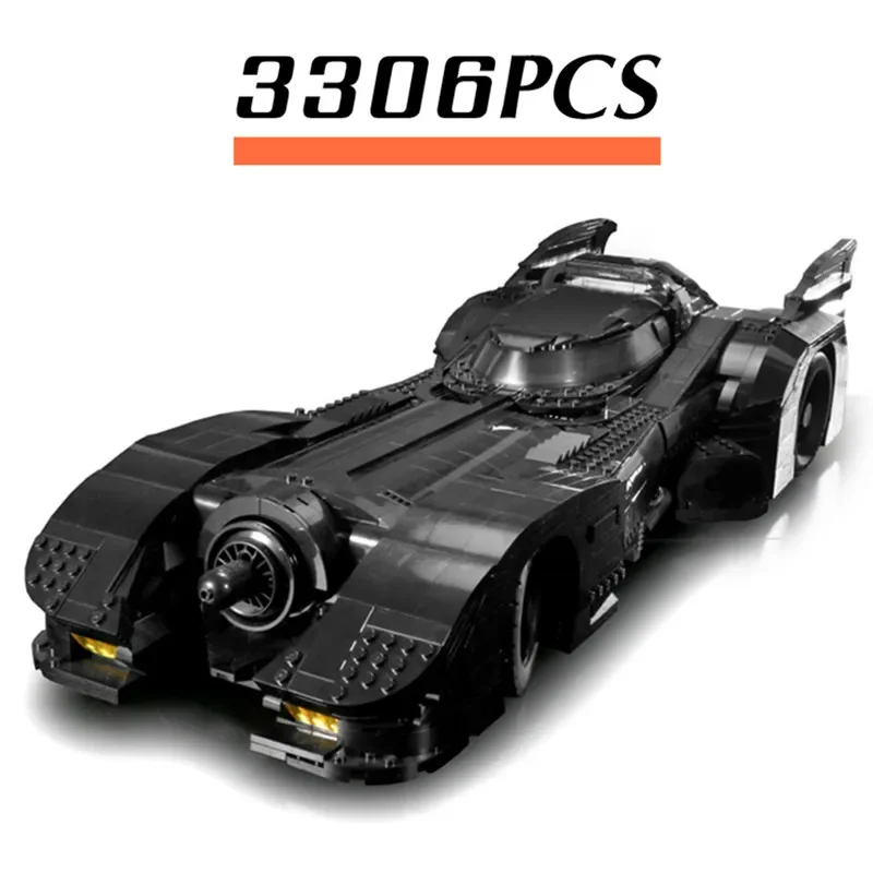 

In Stock Building Blocks Famous Movie Super Car Model The Tumble 1989 Batmobile 76139 Bricks Toy for Kids Boy Christmas Gifts