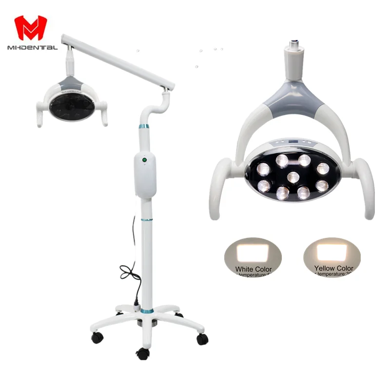 Buy Cheap Dental 9W LED Surgical Medical Exam Light Lamp Clip Wall Floor Type Ent Dc Power 1137