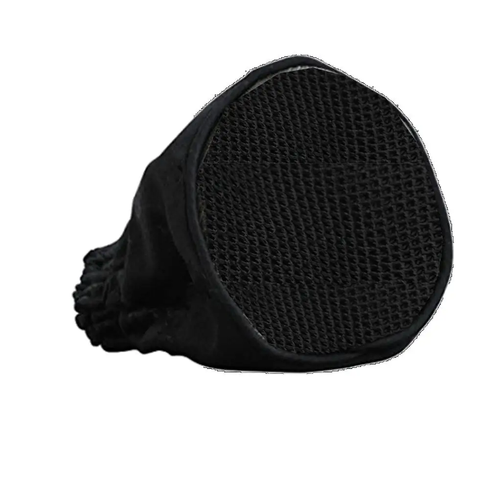 Ultralight Travel Canvas Hair Dryer Cover Sock Salon Styling Tools Black