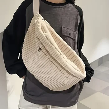 حقيبة كروس أنيقة كبيرة جدًا - متعددة الاستخدامات وواسعة مع حزام قابل للتعديل 3