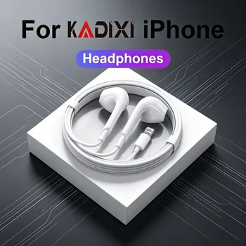 Cuffie Originali per Apple iPhone 14 11 12 13 Pro Max, Auricolari XR X XS SE 6 6S 7 8 Plus, Bluetooth e Cablati, Accessori