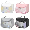 Portable Cosmetic Bag Female Travel Storage Toiletry Organize Women Waterproof PVC Wash Kit Transparent Zipper Make Up Case 1