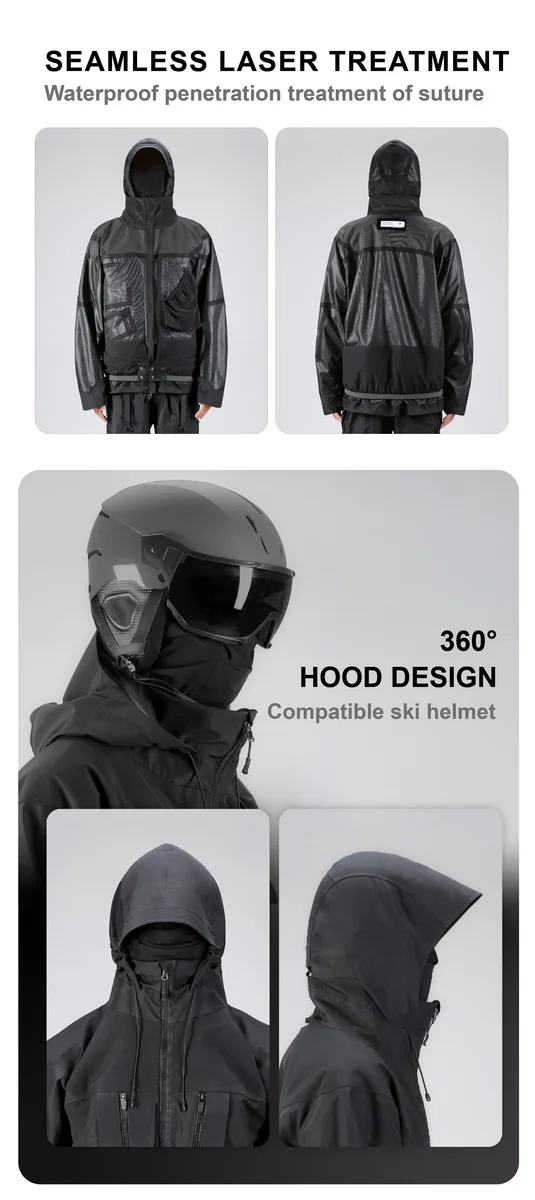 Reindee Lusion 22FW xxx-01 all weather multiform ski-jacket storm jacket waterproof 3l fabric techwear gorpcore