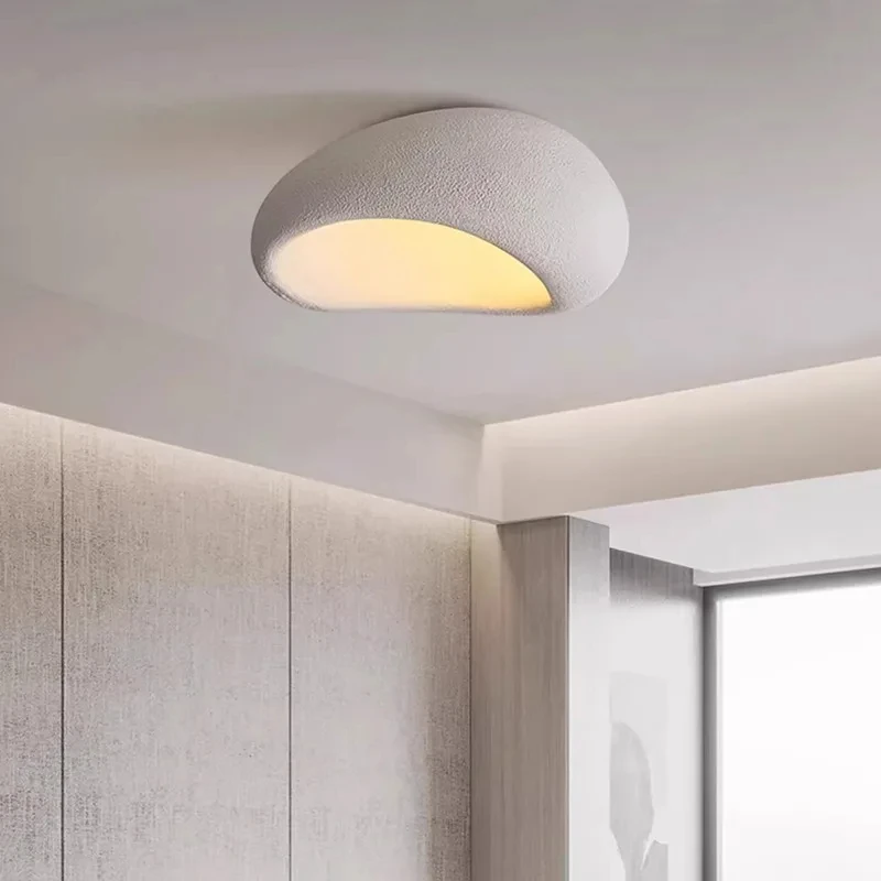 LED Ceiling Light Nordic Wabi Sabi Minimalist For Living Room Bedroom Home Decor