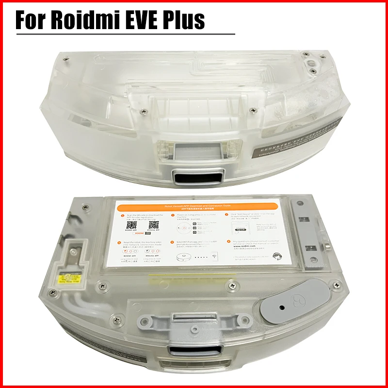 para Roidmi Eve Mais Robô Aspirador de pó Peças de Reposição Controle Elétrico Caixa Poeira Acessórios do Tanque Água com Elemento Filtro