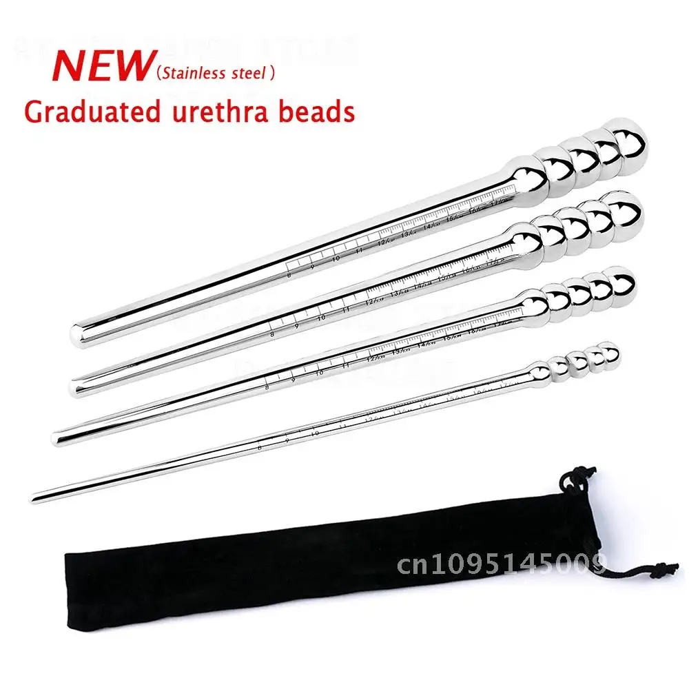 Horse Graduated Urethra Stainless Steel NEW Eye Stick Prostate Massage Plu Cock Dilator Toy Urethral Sex For Anal Men/Women Plug