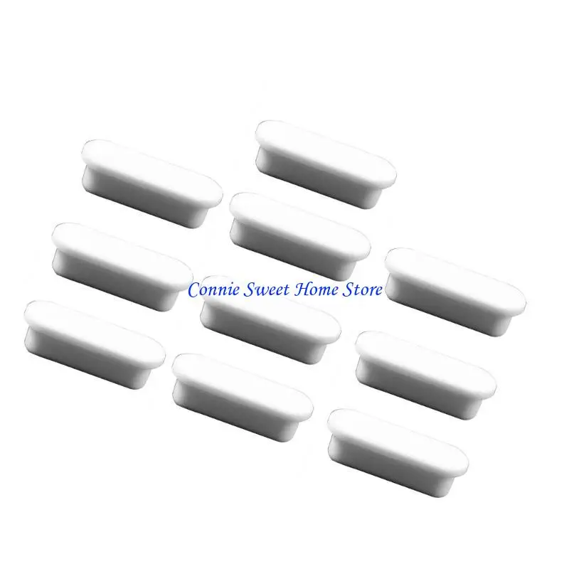 LXAF 10pcs Gummi -Waschbecken Überlaufringe Deckung Badewanne Abflusskappen Badezimmerzubehör – Detail 7