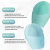 Electric Silicone Facial Cleanser Massager Skincare Massage Tool Beauty Machine Vibration Cleaning Of Pores Self Provided Batter 3