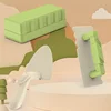 Beach Toys Set Shovel Sandbox Castle Building Sand Brick Walls Molds Tools Beach Accessories for Kids Outdoor Summer Snow Toys 4