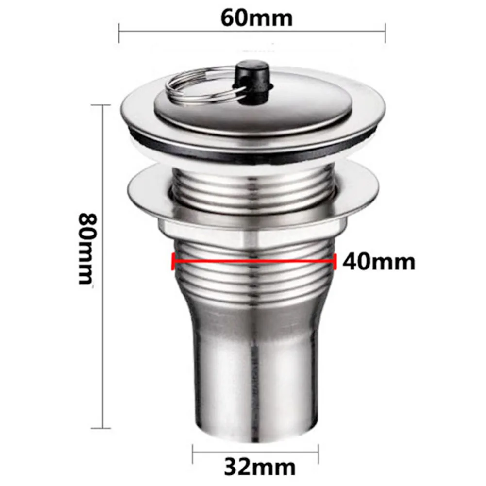 

Kitchen Stainless Steel Sink Drain Filter Water Deodorant Drain Mop Pool Sink Hair Catcher Sink Strainer Kitchen Supplies