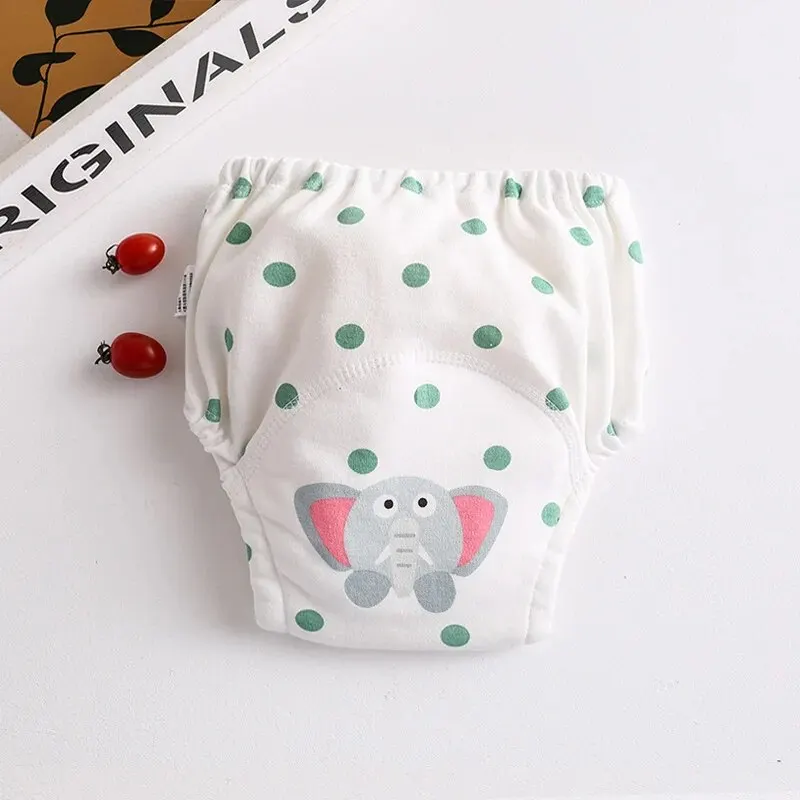 Baby Training Pants Cotton Baby Training Pants for Kids Diaper Waterproof Underwear Infant Panties Washable Boys Girl Cloth Diapers Reusable Nappies
