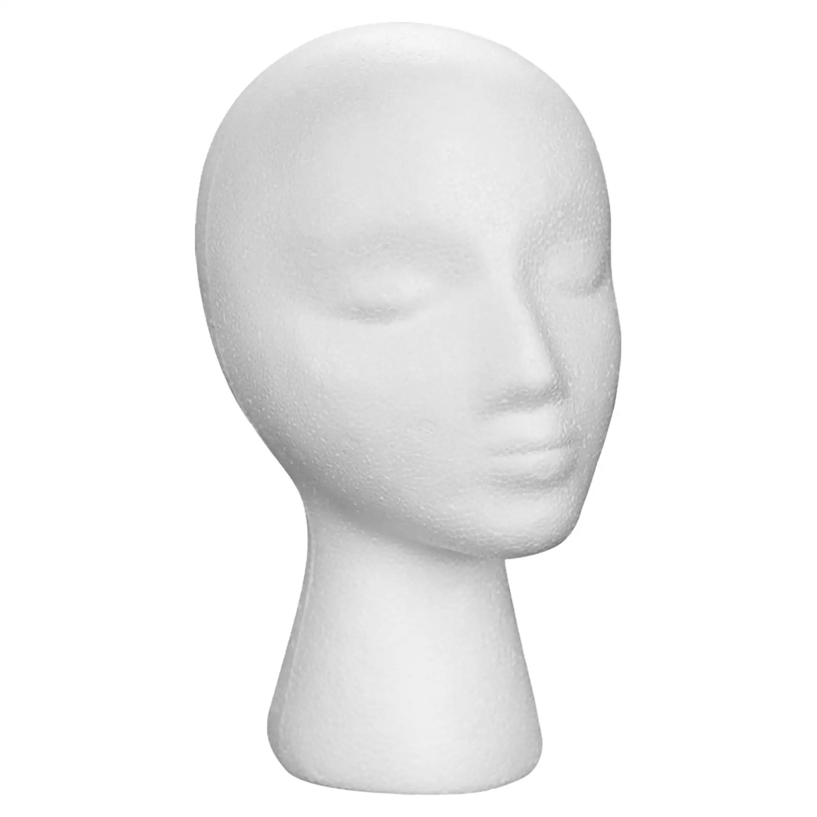 Female Styrofoam Mannequin Head 