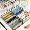 Clothing Storage Organizer Box Cabinets Drawer Jeans Organizer Underwear Pants T-Shirt Socks Storage Box Save Wardrobe Space 6