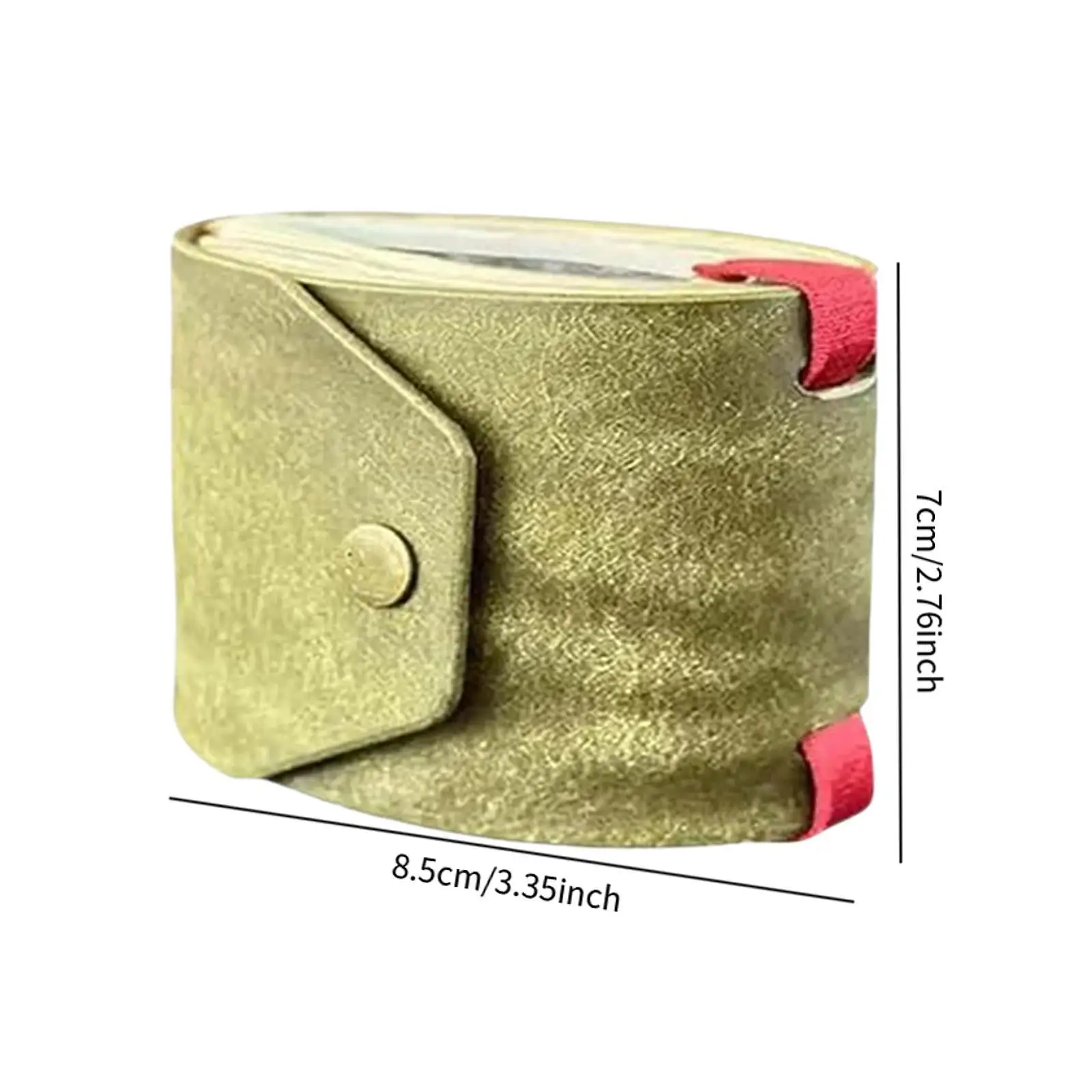 Cash Wrap Wallet with Clasp Multifunction Lightweight Money Holder Organizer Pouch for Traveling Women Festive Business Trip Men