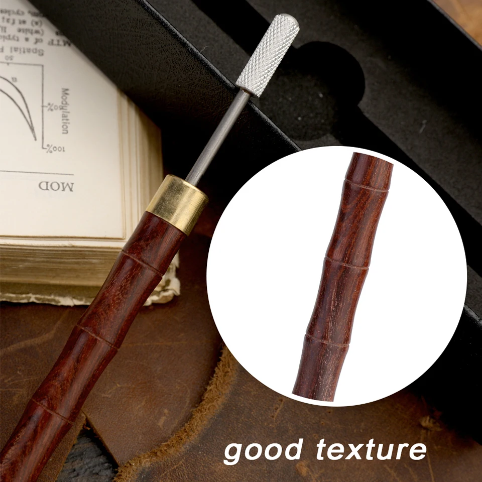 Leather Craft Tool Kit Leather Craft Tool Leather Craft Tools Leather Tools Leather Dye KRABALL Leather Edge Dye Pen Edge Treatment Roller Pen Applicator Printing Making Tool for Leather Craft DIY Working
