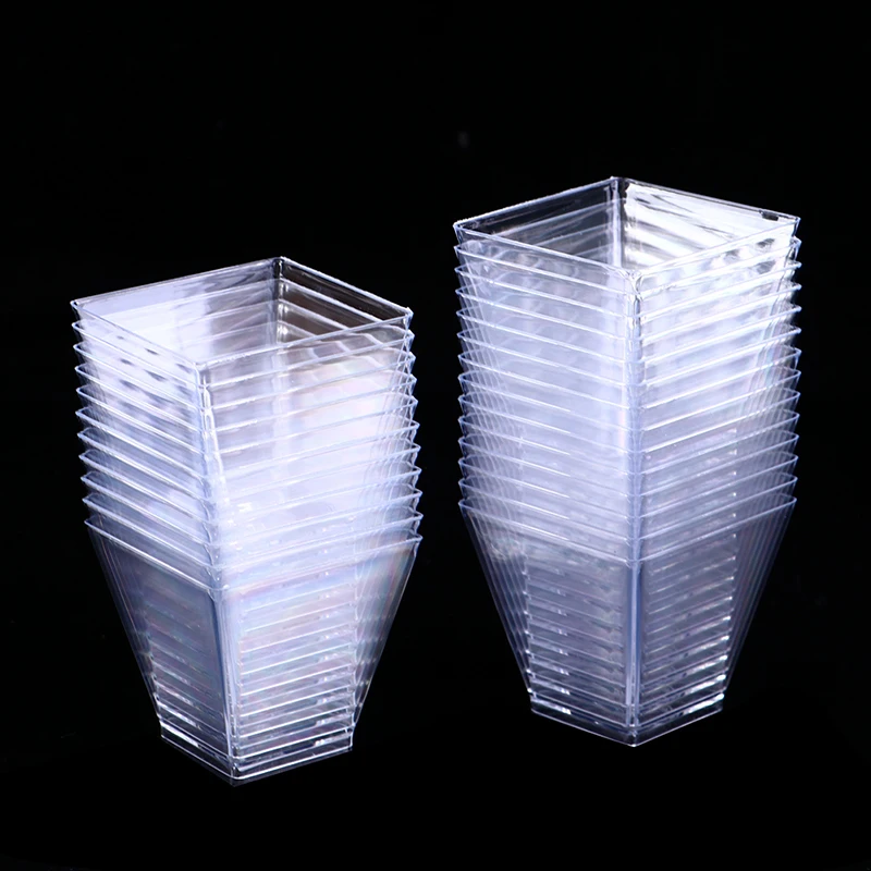 Plastic Dessert Cups 25pcs 60ML Disposable