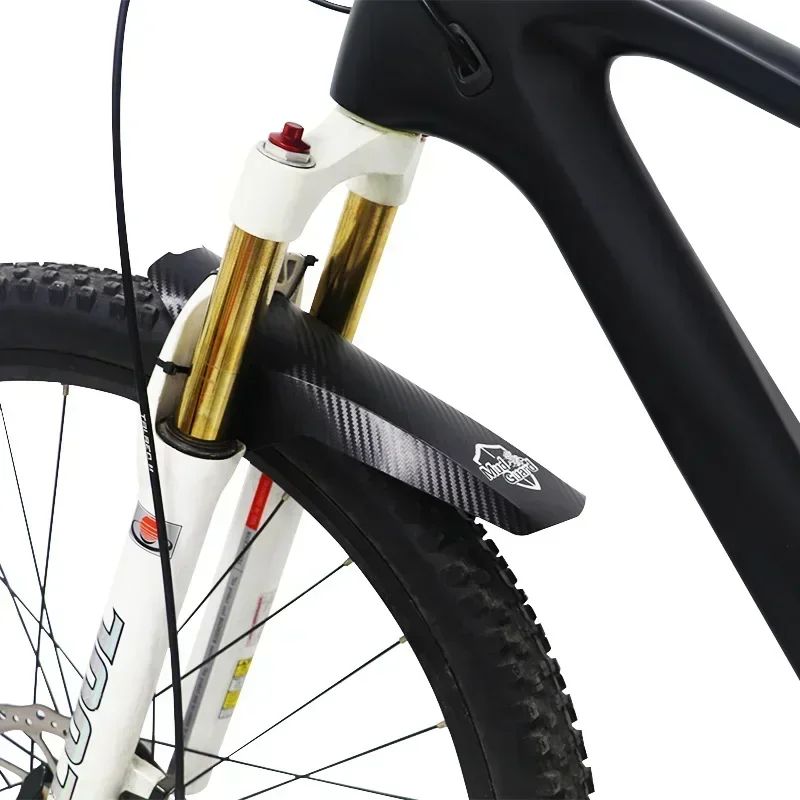 1Pair Bicycle Fender Cycling Accessories Road Bike Carbon Fiber Mountain Bike MTB Mud Guards