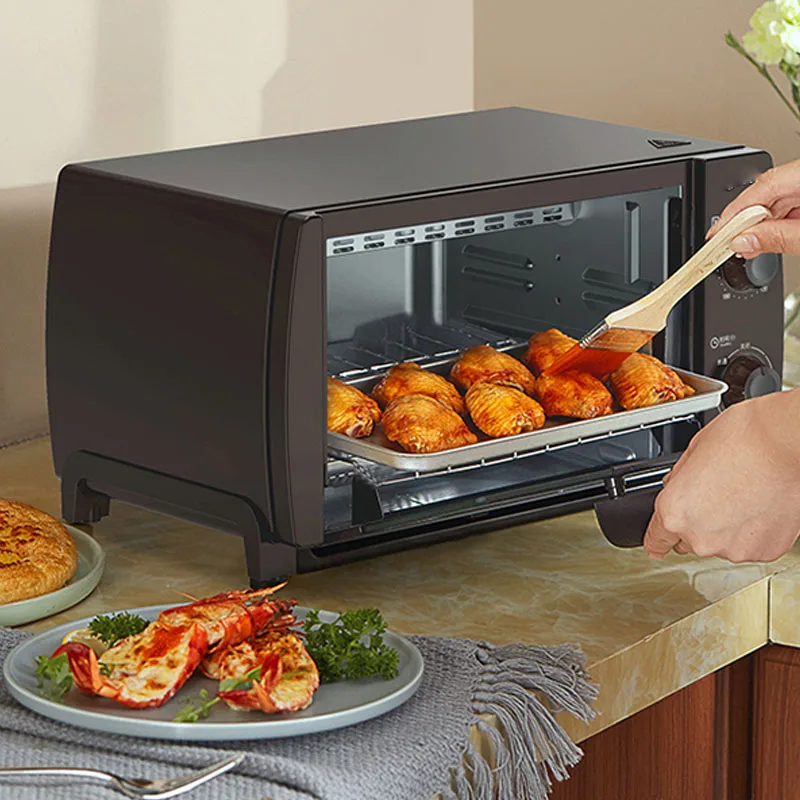 900W 220V Mini Oven Multifunctional Household Electric Oven Intelligent  Timing Kitchen Baking Toaster Grilled Chicken Wings - AliExpress