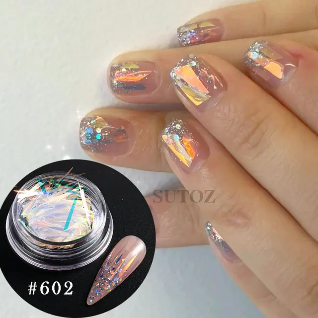 IRIDESCENT // Shattered Glass Nails - Fashionicide // Fashion, Makeup and  Beauty - with a difference