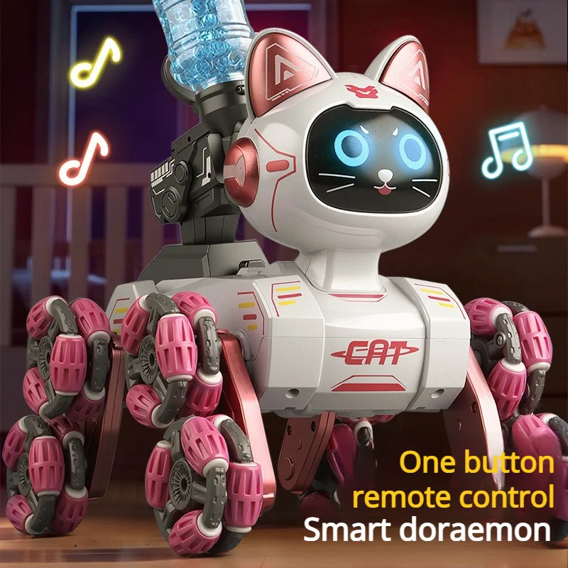 Jouet de voiture télécommandée intelligente, robot à huit roues à détection de gestes, jouet pour enfants, garçons et filles