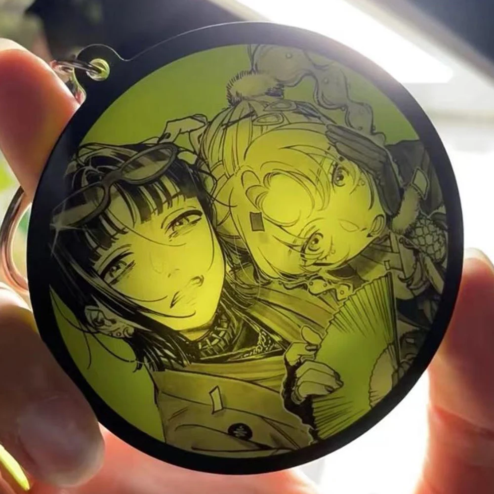 Anime Keychain Cos Prop Matching Acrylic Backpack Key Pendant