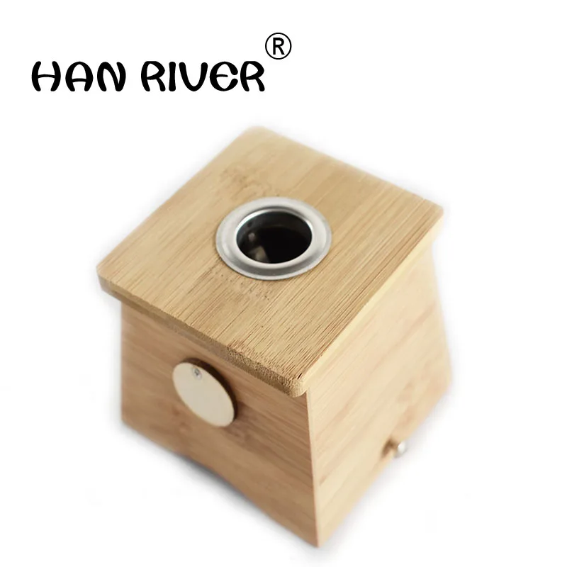 Moxibustion box single-arch moxa roll moxibustion apparatus of department of gynaecology wooden moxibusti