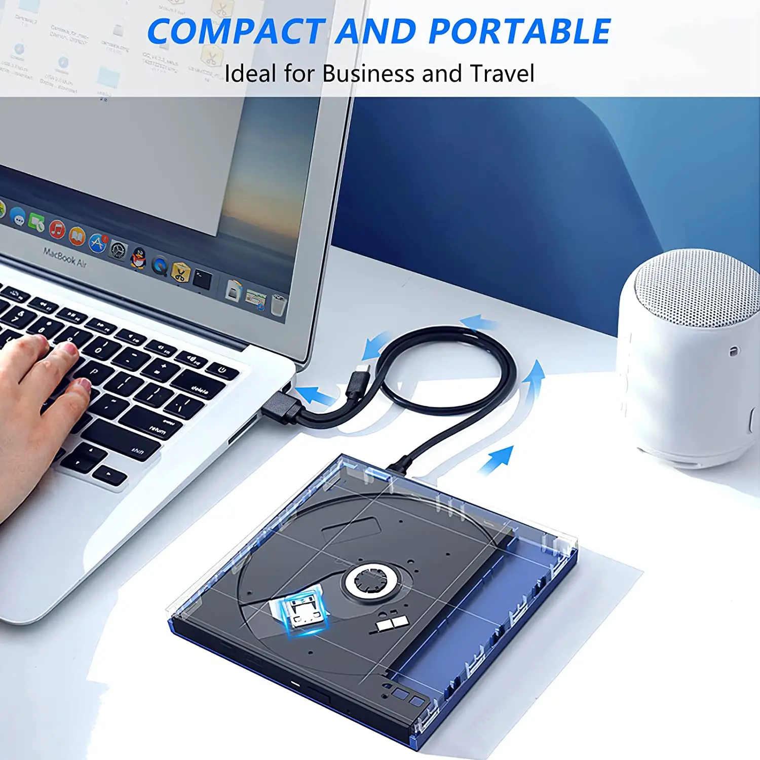 Lecteurs Optiques Externes Rom,Lecteur Dvd Portable,Enregistreur CD Rw ...