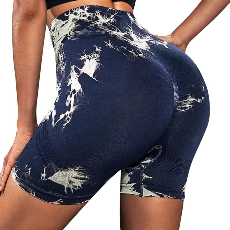 Рисунок 5 - Женские бесшовные спортивные шорты Tie Dye Scrunch