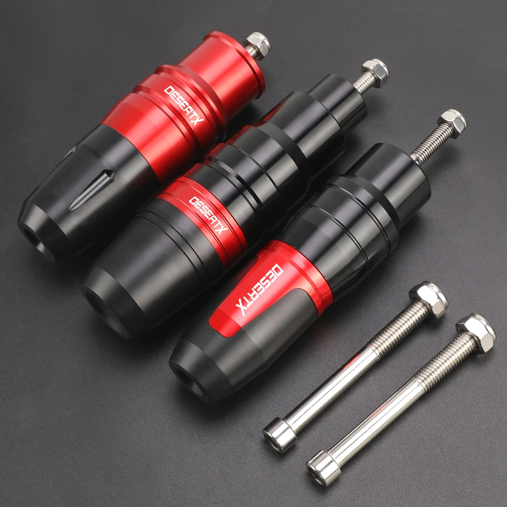 Accessori Moto Cursore Di Scarico Crash Pad Protezione Anticaduta Cursore Telaio Anti-Goccia Per Ducati Desertx Desert X