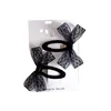 2pcs/set Elegant Princess Bow Baby Girl Hair Clip Black Color Velvet Lace Bow Barrettes Toddler Hair Pin Kids Hair Accessories 5