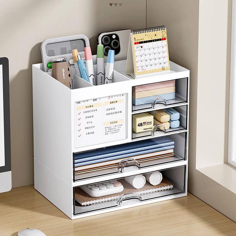 Desktop Combination Drawer Storage Box Desk Organizer Reasonable Partition Office Accessories Pen Holder Organizers Stationery stationery organizer stationery storage box