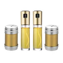 

Kitchen Olive Oil Spray Bottle Oil Sprayer Water Pump Gravy Boats Grill BBQ Cooking Tools Oil Dispenser With Jars For Spices