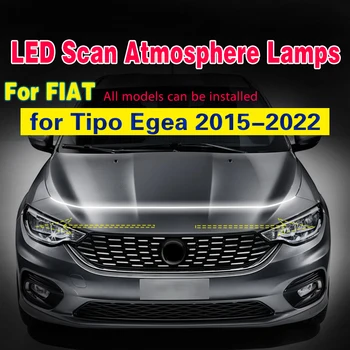 Fog Light For Fiat Tipo Egea 2015-2022 Car Fog Lamp DRL Daytime Running Decorative Ambient Lamp Scan Starting Atmosphere Lamps 1