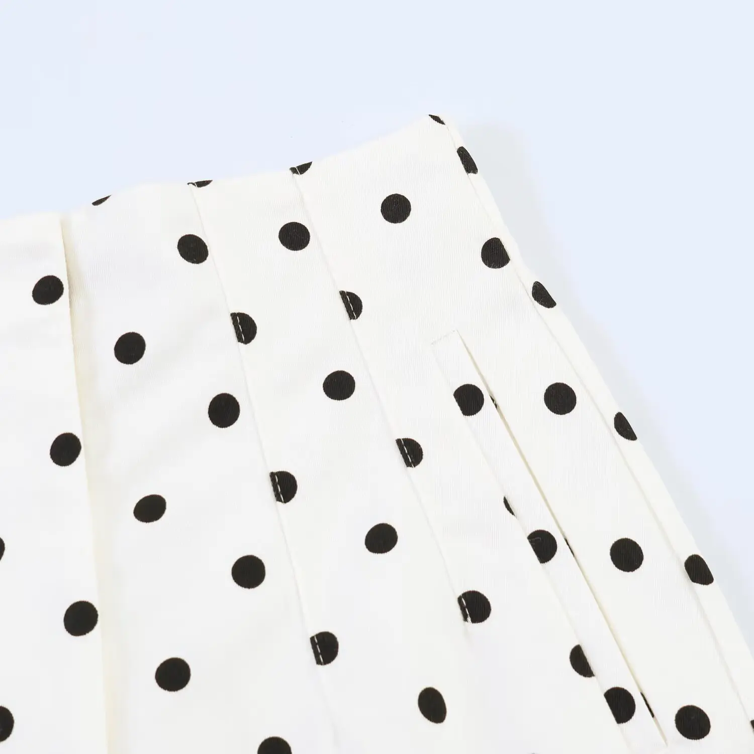 NLZGMSJ 2026 Frühling Damen Polka Dot Hose Hochgeschnittene Hose mit Naht Streetwear Damen Knöchellange Hose Bürokleidung – Detail 5