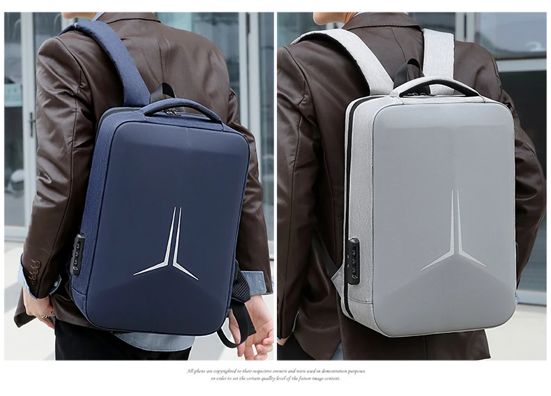 Mens LBackpack Waterproof Anti theft with USB Port Stylish Design Large Capacity Comfortable Straps Ideal for Work and Travel