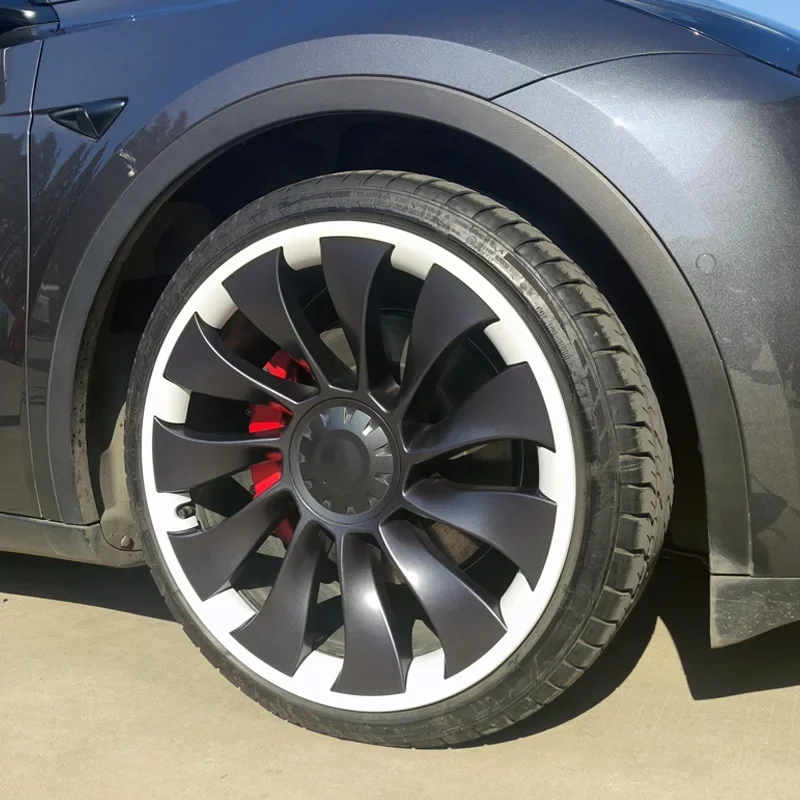 Wheel Hub Covers Wheel Guard Covers Auto Exterior Accessories For Tesla Model Y 21 Inch 2018 -