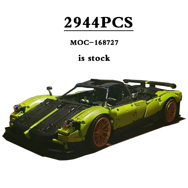 

New MOC-168727 Speed Champion Supercar 42115 Static 2944 Pieces Assembly Building Blocks Kids Toys DIY Birthday Gift Gifts