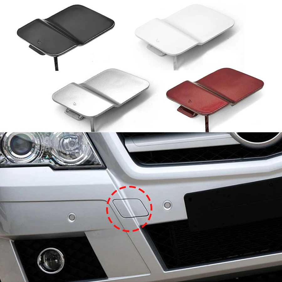 

Front Bumper Tow Hook Cover Cap Trailer Hauling Eye Lid For Mercedes Benz GLK W204 X204 GLK220 GLK250 GLK300 GLK350 2008-2012
