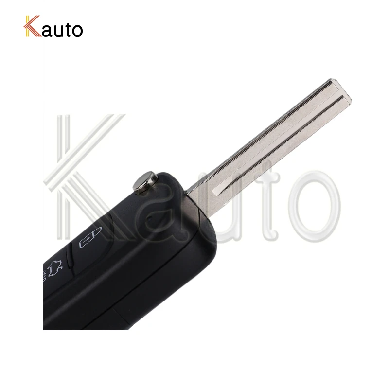 Car Flip Remote Key Shell Case 3 Buttons for Hyundai Kia Picanto Ceed Cerato Sportage K2 K5 Rio3 Replacement Smart Car Key Shell