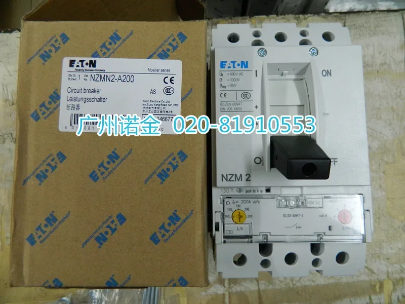 

EATON NZMN2-A200 3P 200A 100% new and original