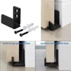 Adjustable Sliding Door Floor Guide Bottom Barn Door Guide Roller Decor Hardware Wall Mount Guides Slotted Swing Stop